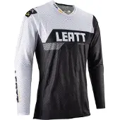 Leatt 5.5 Ultraweld Contrast Motocross Shirt, wit/grijs, maat S