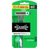 Wilkinson Wegwerpscheermesjes Quattro Essential 4 4 stuks