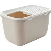 Savic Kattenbak Hop in Giant, mokka-wit