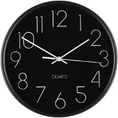 4Living Eenvoudige wandklok, Ø 25 cm