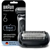 Braun - Series 6 Electric Shaver ORIGINAL Replacement Head, 64B - Black