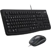 Logitech Toetsenbord en muis Logitech 920-002550 Zwart Qwerty Spaans
