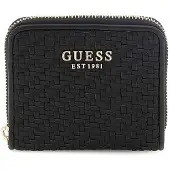 GUESS portemonnee Phaedra SLG Zip Around Wallet Black zwart
