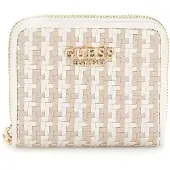 GUESS portemonnee Phaedra SLG Zip Around Wallet White Multi wit