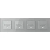 Livolo | Grijs | SR | 4 | Slide-Dimmer | Wisselschakelaar - Bekijk