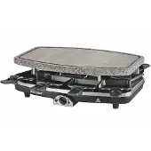 Cloer 6430 Raclette-grill met hete steen en thermostaat