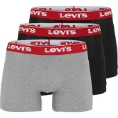 Levi's Boxershorts grijs gemêleerd / rood / zwart / offwhite