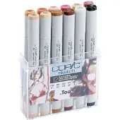 Copic Sketch 12-set Skin tones