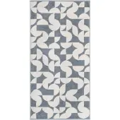 Cawö Handdoek Studio Nordic Blue (Set van 3)