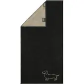 Cawö Douchelaken We love Dogs Companion Black/Beige