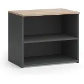 Vicco Wido TV-meubel – 60 x 50 cm met 2 compartimenten Antraciet/Sonoma