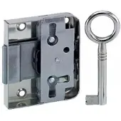 Qlinq meubeloplegslot vernikkeld 30 mm