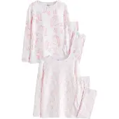 Next Nachtkledij pink / wit