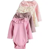 Next Rompertje/body mauve / rosa / eosine / natuurwit