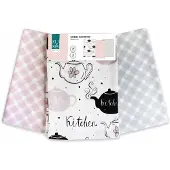 Kuke Theedoekdoekenset Kitchen - 3-delig - 40x60cm