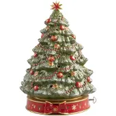 Villeroy & Boch Toy's Delight kerstboom met muziekdoos Wit-rood