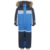 Didriksons Bjärven, winteroverall, junior, blauw