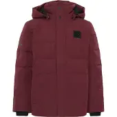 Didriksons Silikat, winterjas, junior, donkerrood
