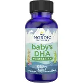 Nordic Naturals Baby's DHA Vegetarian 30 ml | Vloeistof | Omega-3 uit algen voor baby's en kinderen | DHA supplement (30 Milliliter)