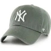 47Brand 'New York Yankees Mosgroen MLB Clean Up Cap Groen (Mos) E n Si