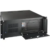 TooQ RACK-406N-USB3 19" 4U Zwart ATX Behuizing