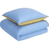 Hubsch Aki Beddengoed 80/200 Blauw/Geel