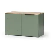Vicco Wido Sideboard – 80 x 50 cm met deur Groen