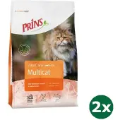 Prins cat vital care multicat kattenvoer 2x 4 kg