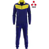 Givova Multisport Trainingspak - - TUTA VISA - Jongens - Rood/Blauw - 100% Polyester
