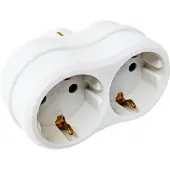 VB Extend Verdeelstekker | Verdeelstekker + RA 2V horizontaal wit