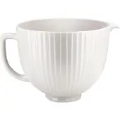 KitchenAid 5ksm2cb5pcc Mengkom 4,7l Classic Column - Accessoires voor keukenapparaten & keukenmixers Keramiek White - 859711629110