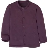 Disana - Kid's Strick-Jacke - Cardigan 134/140, purper