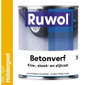 Ruwol Betonverf Heldergeel (RAL 1021) 750 ml