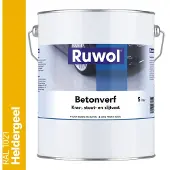 Ruwol Betonverf Heldergeel (RAL 1021) 5 liter