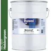 Ruwol Betonverf Heldergroen (RAL 6001) 20 liter