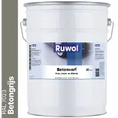 Ruwol Betonverf Betongrijs (RAL 7023) 20 liter