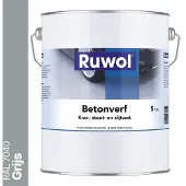 Ruwol Betonverf Grijs (RAL 7040) 5 liter