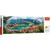 Trefl puzzel 500 stukjes - panorama Kotor Montenegro landschap.