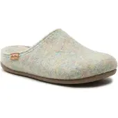 Toni pons Huisschoenen crème / lichtblauw / lichtgroen