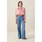 Sissy-Boy Roze blouse met strik | Maat: S