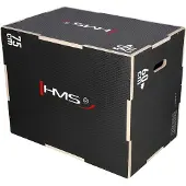 HMS Plyobox Hout - 75 x 60 x 50 cm - Zwart