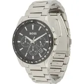 BOSS Analoog horloge 'Strike' zilver
