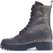 Gabor Dames Laarzen - Comfort Optifit veterboot - Uitneembaar voetbed - Brons