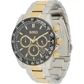 BOSS Analoog horloge 'Hero 2.0' goud / zilver