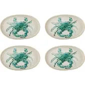 Bloomingville Hadden borden groen set van 4 stuks - 82072613