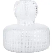 Marimekko Flower vaas Ø10 cm Clear-white