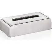kela Tissuebox Faber Silver Shining