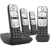 Gigaset Draadloze Telefoon A69a Quattro Met Antwoordapparaat (gig-a690a-quattro)
