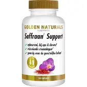 Golden naturals Saffraan Support (120 capsules)
