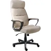 Beliani GURU - Bureaustoel - Beige - Kunstleer